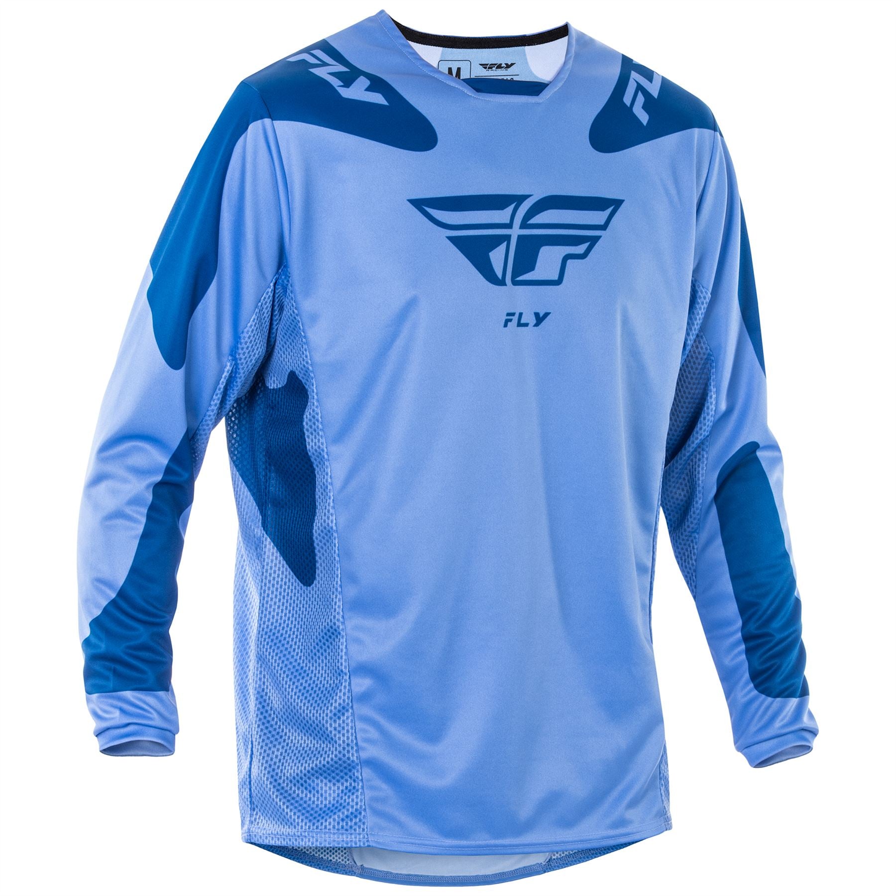 Fly Racing 2025 Kinetic Sym Motocross Jersey Ultramarine Dark Blue